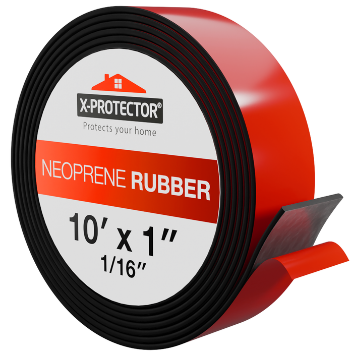 Rubber Strips with Adhesive Backing
