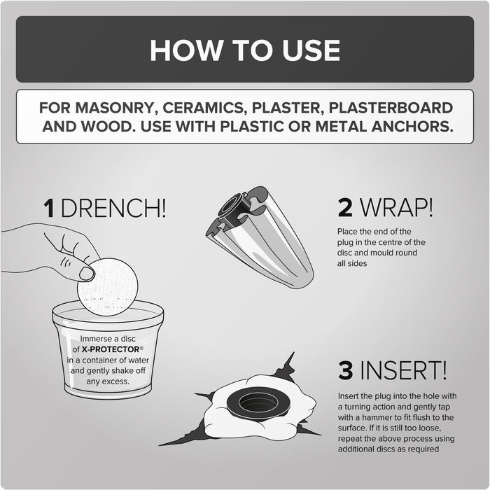 Hole Repair Drywall Pads
