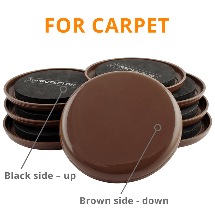 Furniture Sliders for Carpet