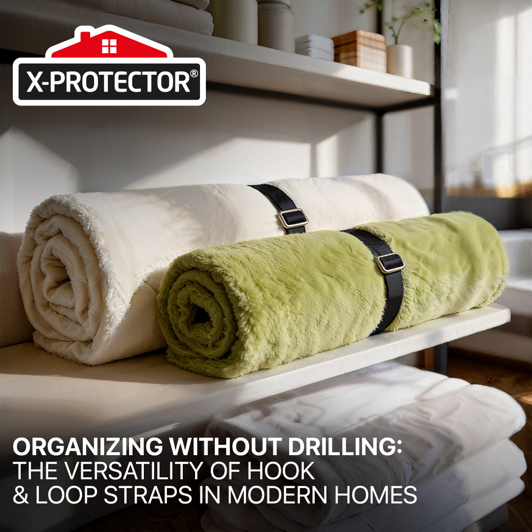 Organizing Without Drilling: The Versatility of Hook & Loop Straps in ...