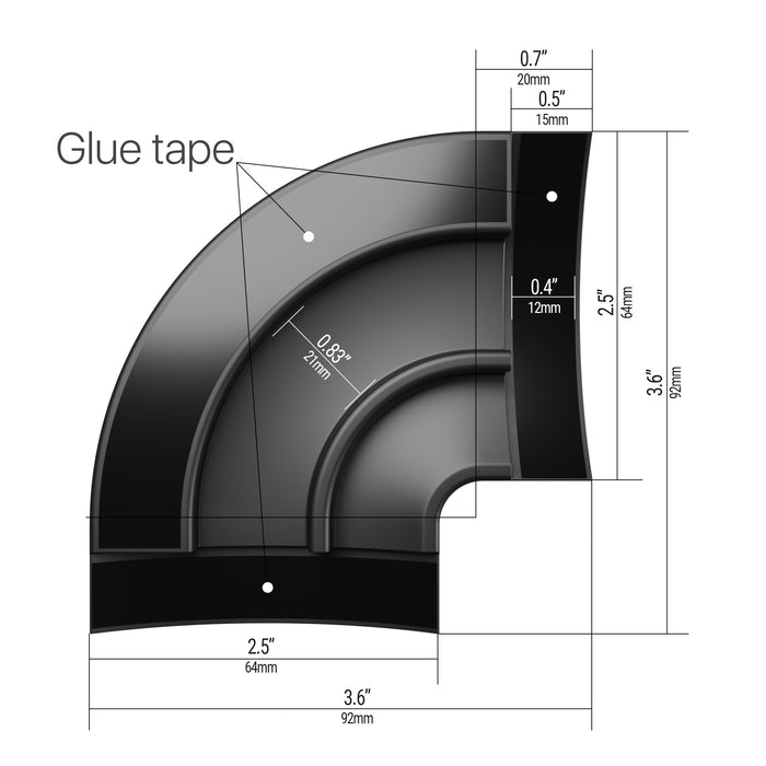 Corners for Floor Cord