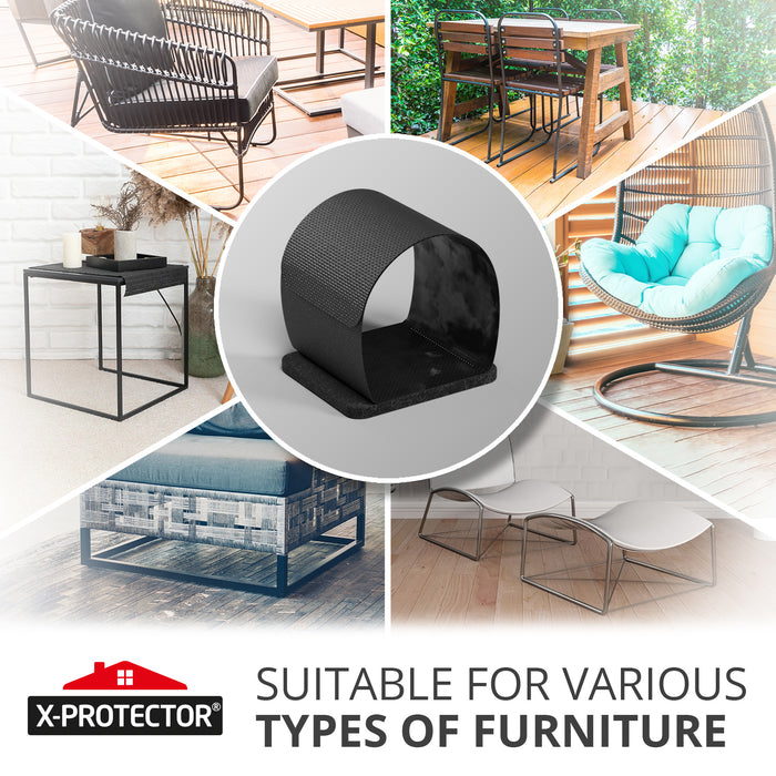 Tube Chair Leg Floor Protectors