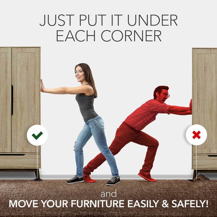 Furniture Moving Sliders for Carpets