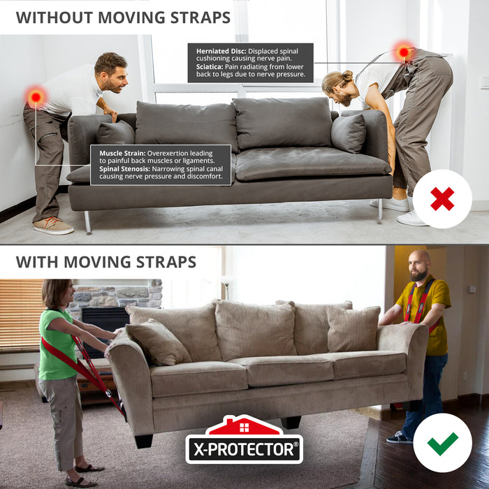 Furniture Moving Straps to Move Furniture Easily