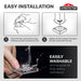 transparent floor protectors