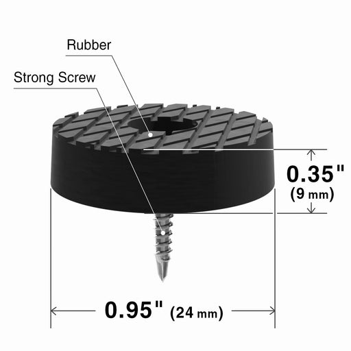 rubber feet pads
