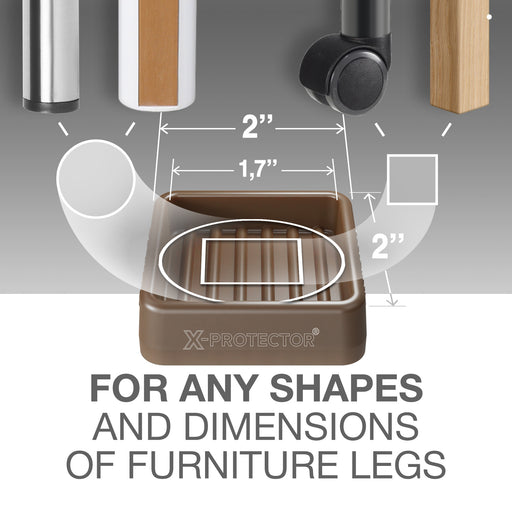 RUBBER PADS FOR FURNITURE