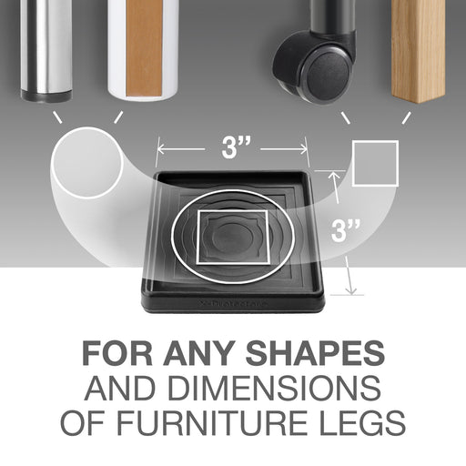 RUBBER PADS FOR FURNITURE