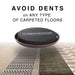 HEAVY FURNITURE SLIDERS FOR CARPET