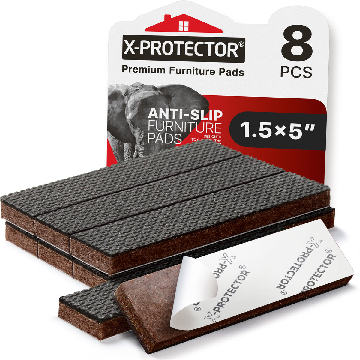 X-Protector Non Slip Furniture Pads X-PROTECTOR - 16 pcs 2 - Premium  Furniture Grippers! Rubber Feet