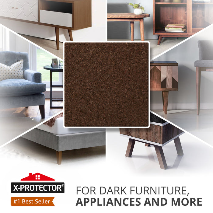Felt Pads X-Protector - Giant 235 Pack Premium Furniture Pads Huge Quantity Felt Furniture Pads Wood Floor Protectors for Furniture Feet – Best