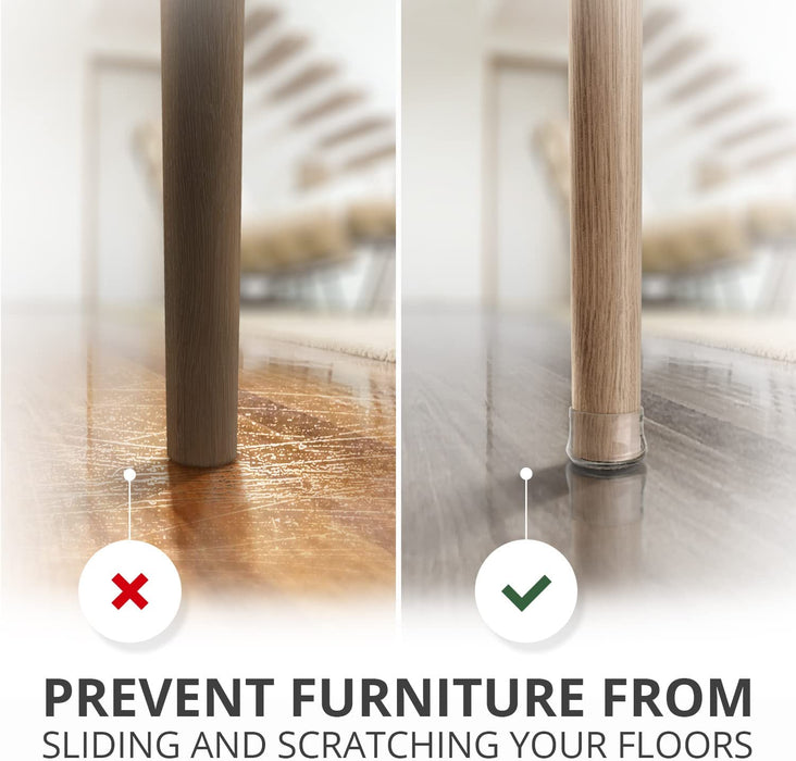 Silicone Chair Leg Floor Protectors