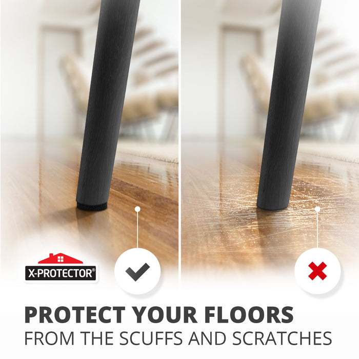 Multi Purpose Furniture Legs Protector Self Adhesive Felt Pad Black Felt  Furniture Pads Thick Anti Scratch Floor Protectors From Yxw104187786, $0.51
