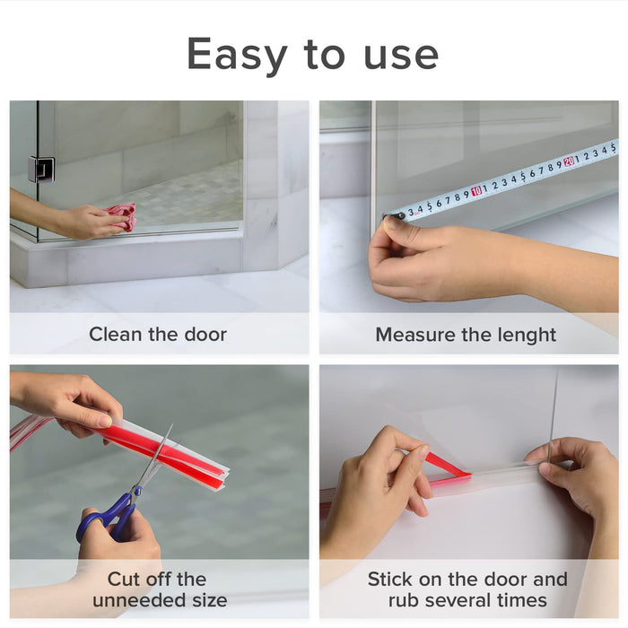 Shower Door Bottom Seal - Shower Door Sweep