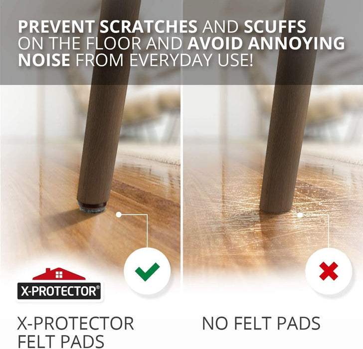 nail on chair glides x protector
