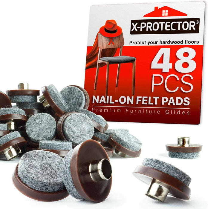 nail on felt pads x-protector 48 pcs