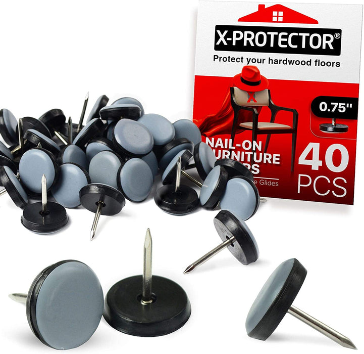 nail on chair glides x protector
