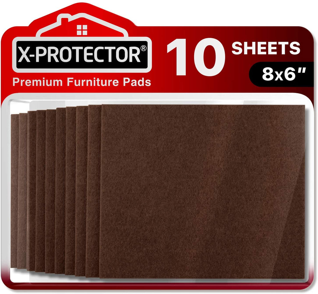 Grey Felt Furniture Pads 3pcs by X-Protector - (1) 47x4 + (2) 47х0.8