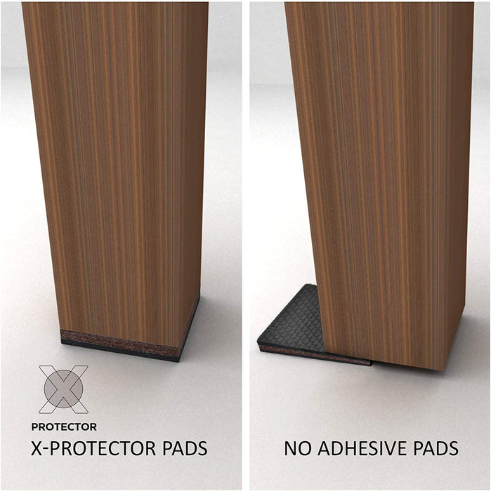2” Non Slip Furniture Pads for Hardwood Floors 32 Pcs by X-Protector