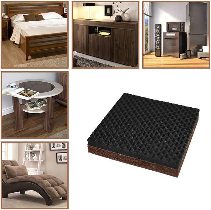 Non Slip Furniture Pads X-Protector - Premium 24 Pcs 1 12 Furniture Pad Best Furniture Grippers - Rubber Feet - Furniture Floor